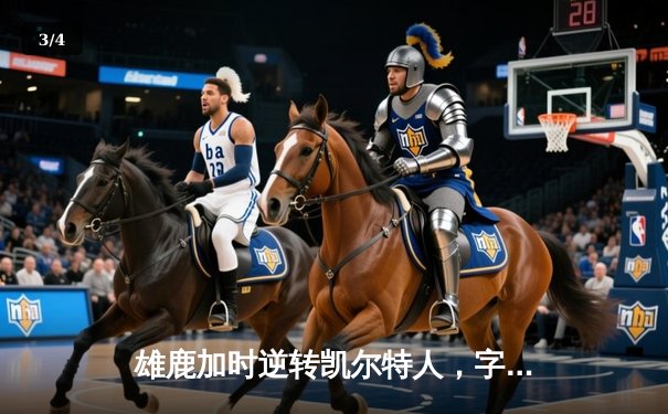 雄鹿加时逆转凯尔特人，字母哥44分创赛季新高 - 3