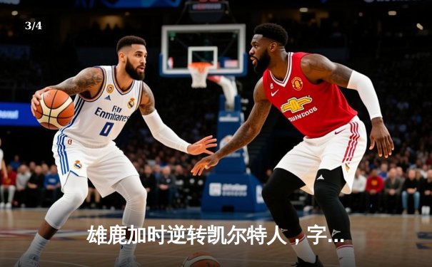 雄鹿加时逆转凯尔特人，字母哥44分创赛季新高 - 3