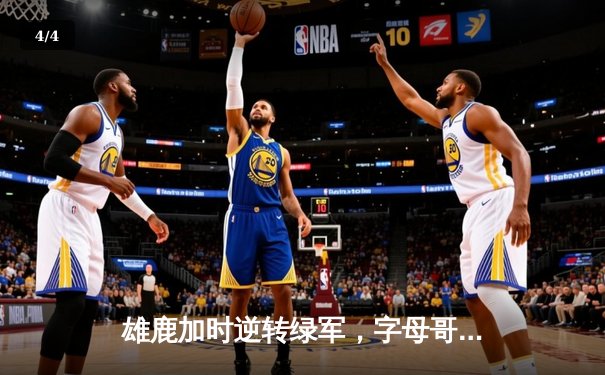雄鹿加时逆转绿军，字母哥44+14主宰北岸花园 - 4